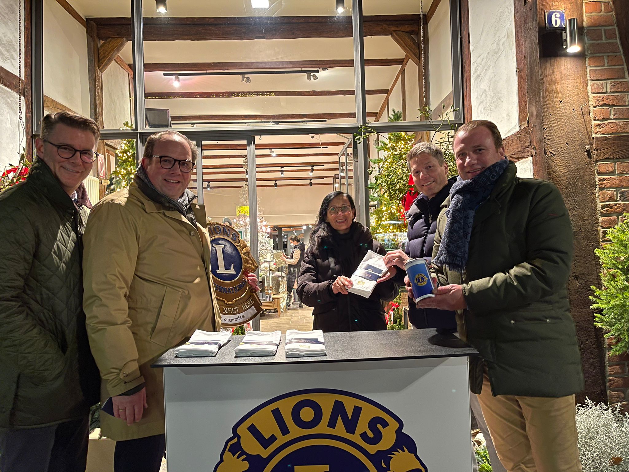 Lions Verkaufsstand am Jöhrenshof in Hannover-Kirchrode